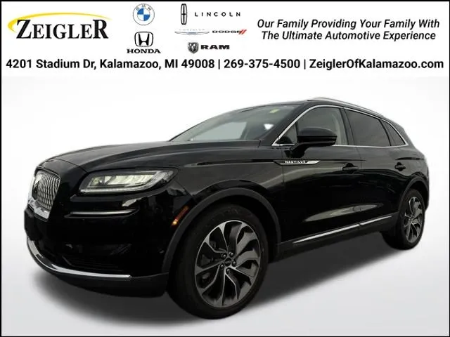 Black 2023 Lincoln Nautilus Reserve for sale in Kalamazoo, MI