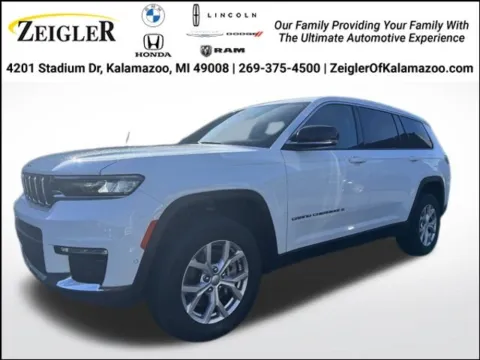 White 2022 Jeep Grand Cherokee L Limited for sale in Kalamazoo, MI