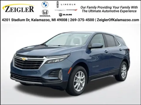 Blue 2024 Chevrolet Equinox LT for sale in Kalamazoo, MI