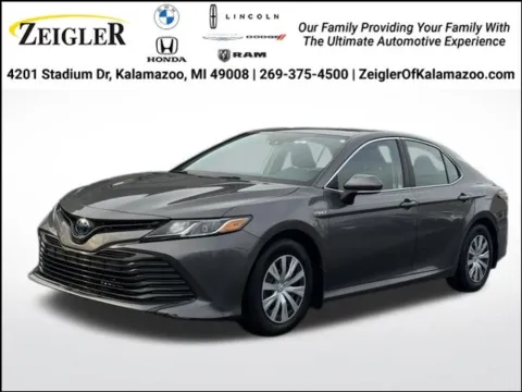 Gray 2020 Toyota Camry Hybrid LE for sale in Kalamazoo, MI