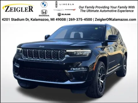 Black 2023 Jeep Grand Cherokee Summit for sale in Kalamazoo, MI