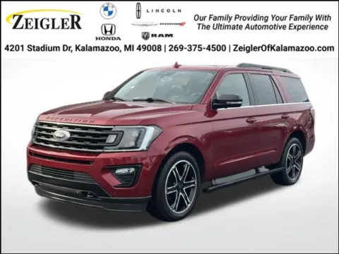 Red 2019 Ford Expedition Limited for sale in Kalamazoo, MI