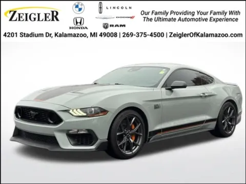Gray 2021 Ford Mustang Mach 1 for sale in Kalamazoo, MI
