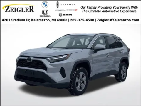 Silver 2024 Toyota RAV4 XLE for sale in Kalamazoo, MI