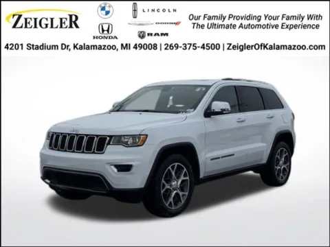 White 2019 Jeep Grand Cherokee Limited for sale in Kalamazoo, MI