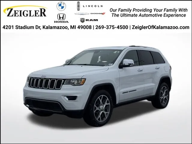 White 2019 Jeep Grand Cherokee Limited for sale in Kalamazoo, MI