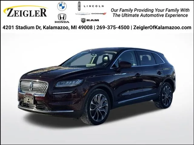 Red 2023 Lincoln Nautilus Reserve for sale in Kalamazoo, MI