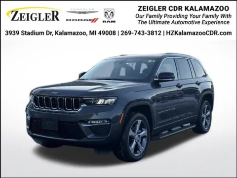 Gray 2022 Jeep Grand Cherokee Limited for sale in Kalamazoo, MI