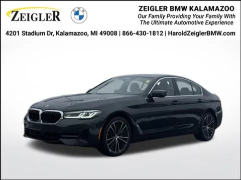 Gray 2023 BMW 5 Series 540i xDrive for sale in Kalamazoo, MI