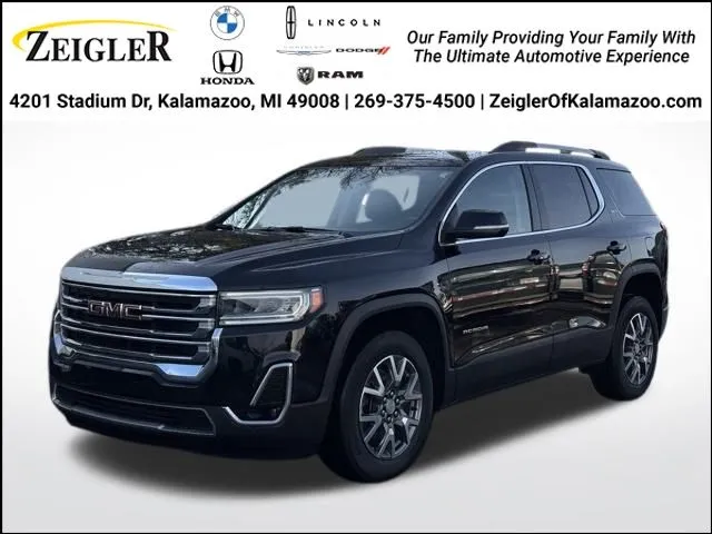 Black 2023 GMC Acadia SLT for sale in Kalamazoo, MI