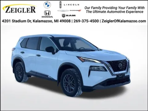 White 2023 Nissan Rogue S for sale in Kalamazoo, MI