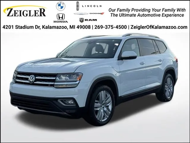 White 2020 Volkswagen Atlas SEL for sale in Kalamazoo, MI
