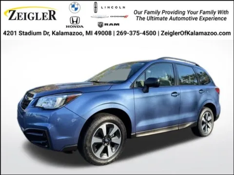 Blue 2017 Subaru Forester 2.5i for sale in Kalamazoo, MI