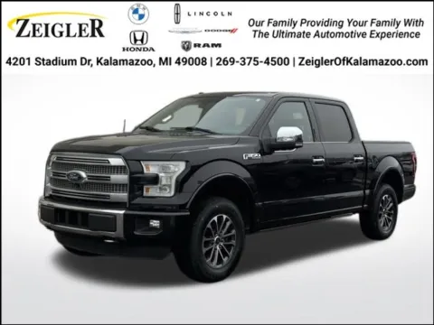 Black 2016 Ford F-150 Platinum for sale in Kalamazoo, MI