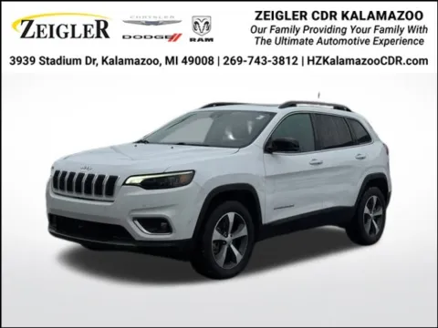 White 2022 Jeep Cherokee Limited for sale in Kalamazoo, MI