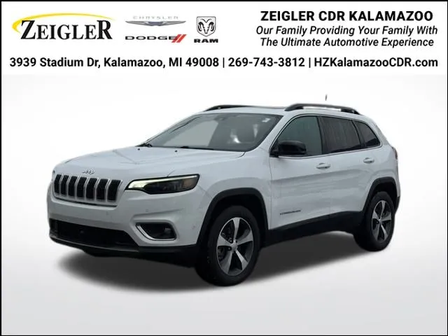 White 2022 Jeep Cherokee Limited for sale in Kalamazoo, MI