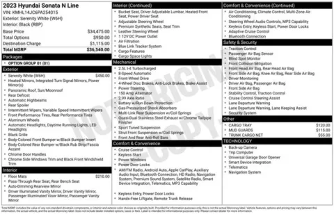 More photos of 2023 Hyundai Sonata N Line at Zeigler BMW of Kalamazoo, MI