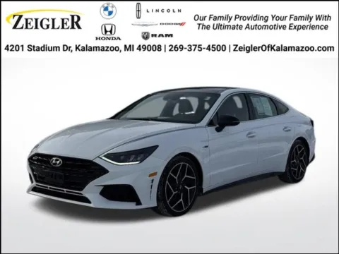 White 2023 Hyundai Sonata N Line for sale in Kalamazoo, MI