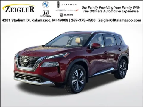 Red 2023 Nissan Rogue Platinum for sale in Kalamazoo, MI