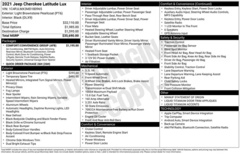 More photos of 2021 Jeep Cherokee Latitude Lux at Zeigler BMW of Kalamazoo, MI