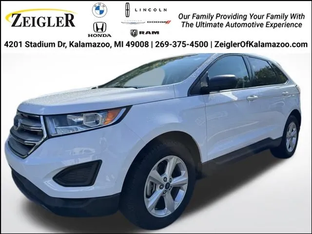 White 2018 Ford Edge SE for sale in Kalamazoo, MI