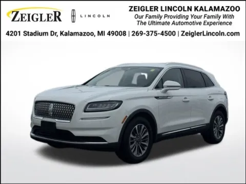 White 2022 Lincoln Nautilus Standard for sale in Kalamazoo, MI