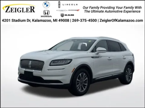 White 2022 Lincoln Nautilus Standard for sale in Kalamazoo, MI