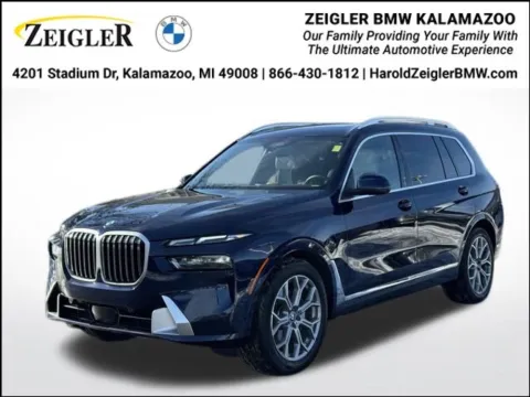 Blue 2024 BMW X7 xDrive40i for sale in Kalamazoo, MI