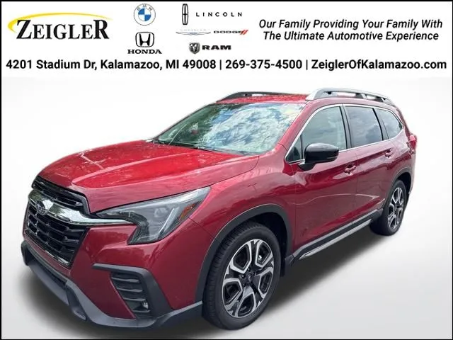 Red 2024 Subaru Ascent Limited for sale in Kalamazoo, MI