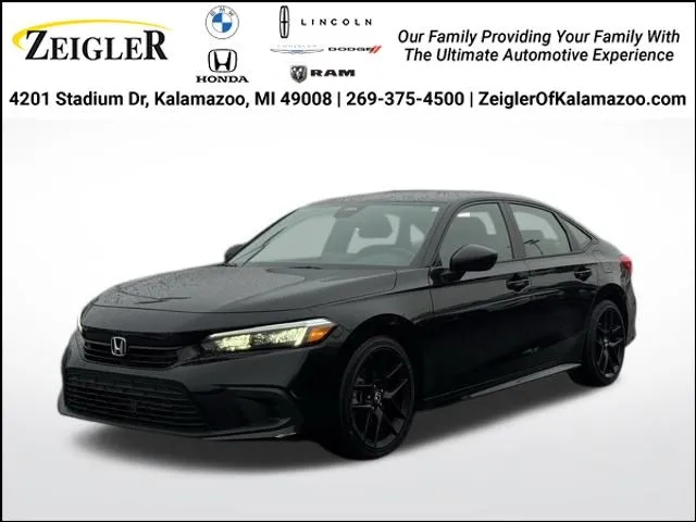 Black 2024 Honda Civic Sport for sale in Kalamazoo, MI