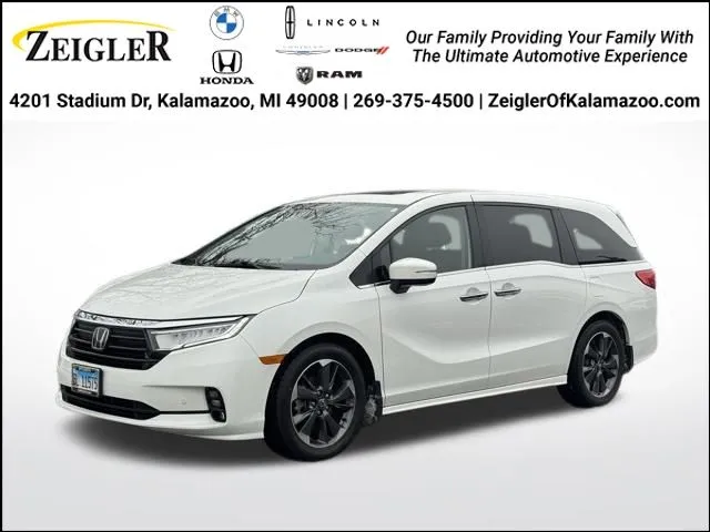 White 2023 Honda Odyssey Elite for sale in Kalamazoo, MI