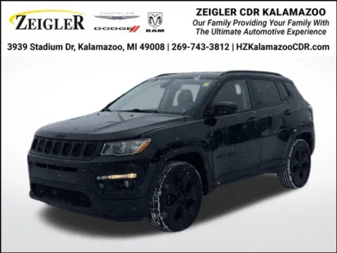 Black 2021 Jeep Compass Altitude for sale in Kalamazoo, MI