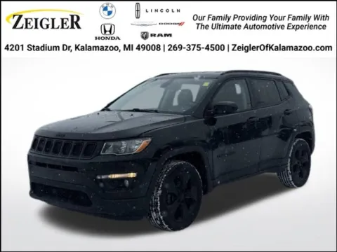 Black 2021 Jeep Compass Altitude for sale in Kalamazoo, MI