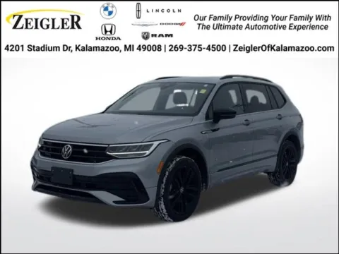 Gray 2022 Volkswagen Tiguan 2.0T SE R-Line Black for sale in Kalamazoo, MI