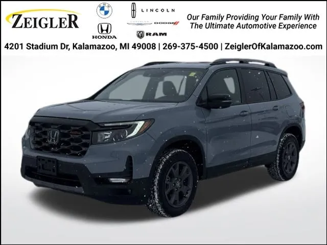 Gray 2024 Honda Passport TrailSport for sale in Kalamazoo, MI