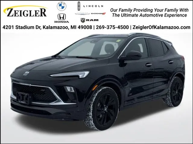 Black 2025 Buick Encore GX Sport Touring for sale in Kalamazoo, MI