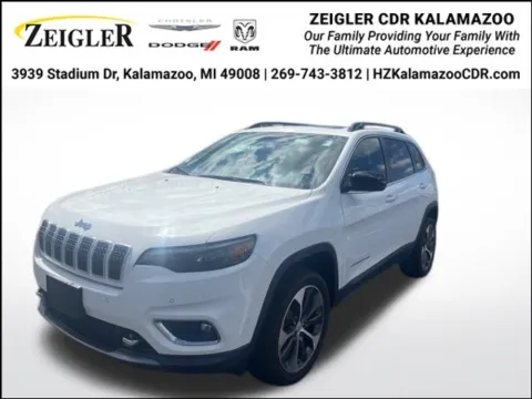 White 2022 Jeep Cherokee Limited for sale in Kalamazoo, MI