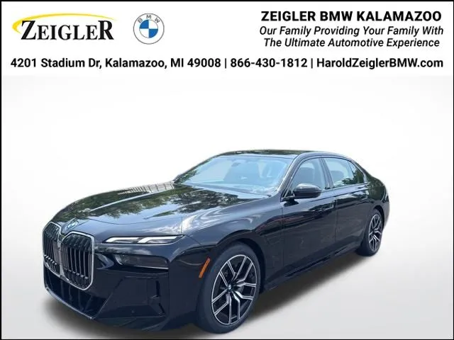 Black 2025 BMW 7 Series 750e xDrive for sale in Kalamazoo, MI