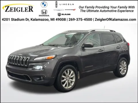 Gray 2017 Jeep Cherokee Limited for sale in Kalamazoo, MI