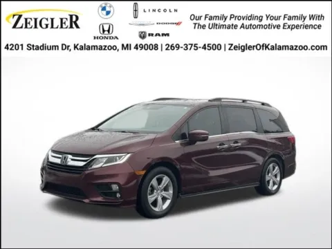 Red 2019 Honda Odyssey EX-L for sale in Kalamazoo, MI