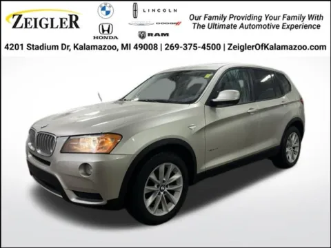Silver 2013 BMW X3 xDrive28i for sale in Kalamazoo, MI