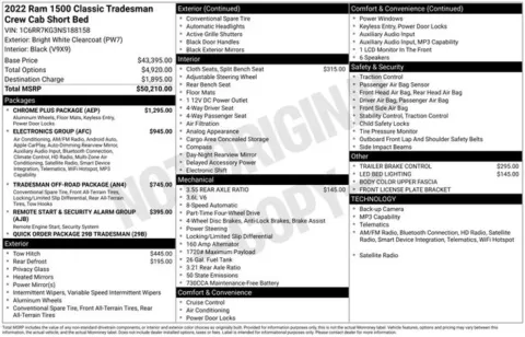 More photos of 2022 Ram 1500 Classic Tradesman at Zeigler BMW of Kalamazoo, MI