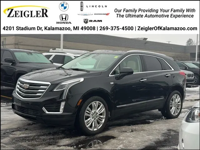 Black 2018 Cadillac XT5 Premium Luxury for sale in Kalamazoo, MI