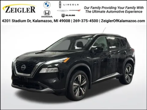 Black 2023 Nissan Rogue SL for sale in Kalamazoo, MI