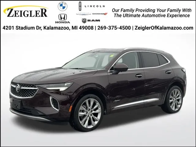 Red 2022 Buick Envision Avenir for sale in Kalamazoo, MI
