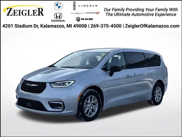 Silver 2024 Chrysler Pacifica Touring L for sale in Kalamazoo, MI