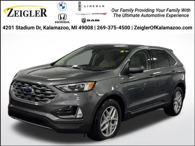 Gray 2022 Ford Edge SEL for sale in Kalamazoo, MI