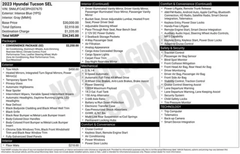 More photos of 2023 Hyundai Tucson SEL at Zeigler BMW of Kalamazoo, MI