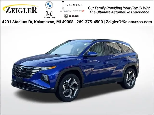 Blue 2023 Hyundai Tucson SEL for sale in Kalamazoo, MI
