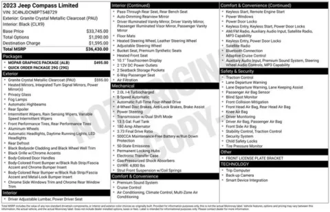 More photos of 2023 Jeep Compass Limited at Zeigler BMW of Kalamazoo, MI